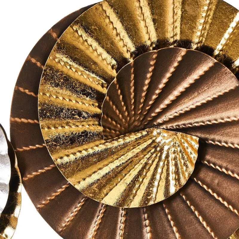 Decorazione murale in ferro,Decorazione murale per ufficio 103 X 4,50 X 45 CM - immagine 2