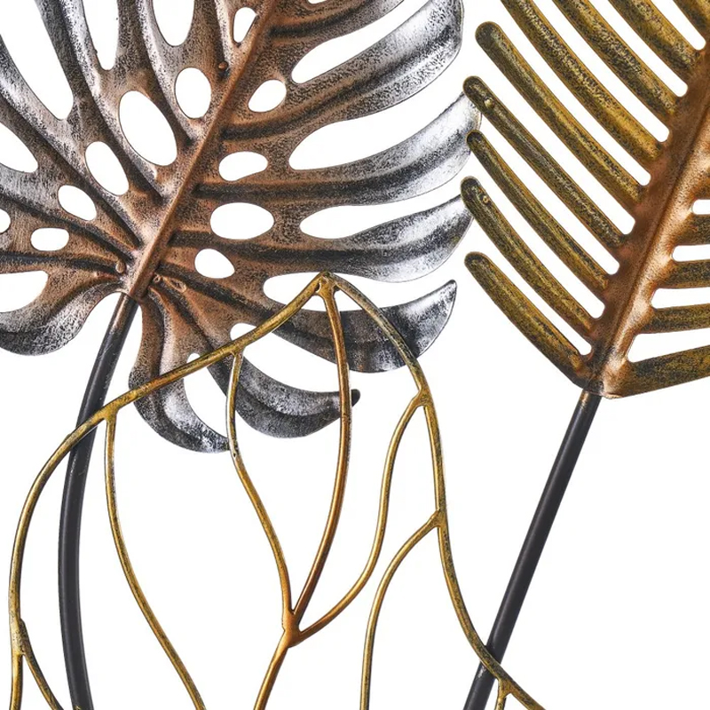 S/2 Pittura decorativa in ferro, stile semplice, pittura decorativa per ufficio 35 X 2.50 X 91 CM - immagine 5