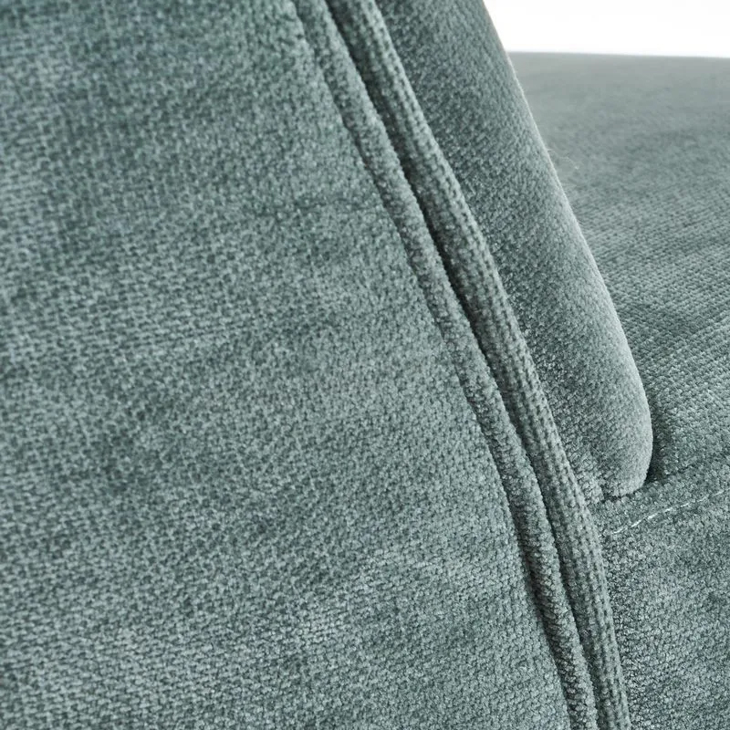 Poltrone,Ciniglia verde,Adatta al soggiorno di un hotel 52 X 58 X 71 CM - immagine 3