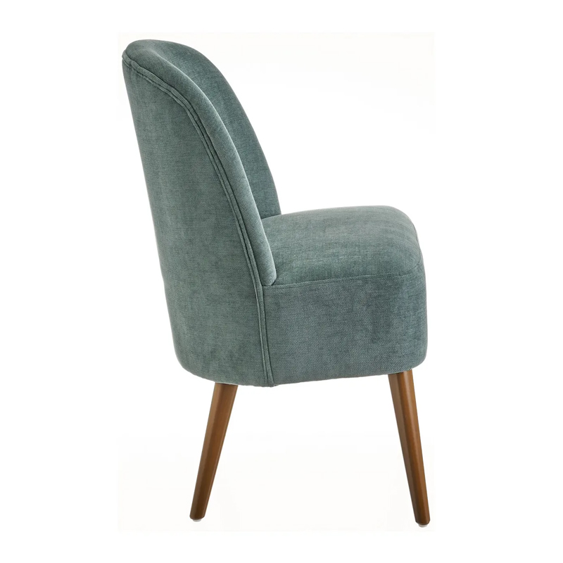 Poltrone,Ciniglia verde,Adatta al soggiorno di un hotel 52 X 58 X 71 CM - immagine 5