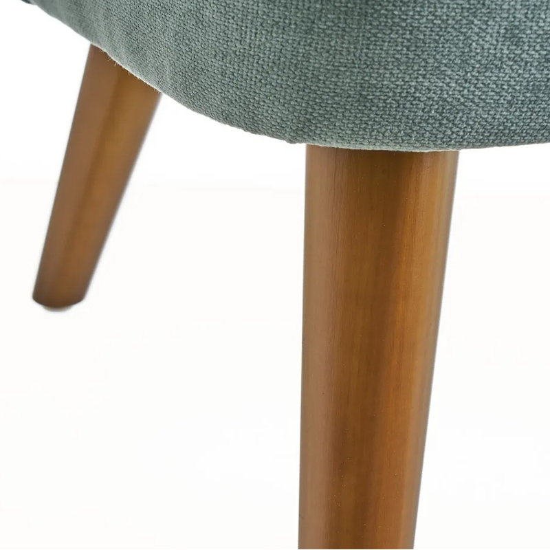 Poltrone,Ciniglia verde,Adatta al soggiorno di un hotel 52 X 58 X 71 CM - immagine 4