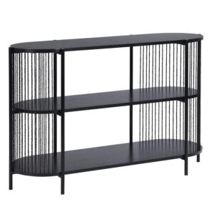 Credenza nero,3 livelli,Adatta alla cucina del soggiorno