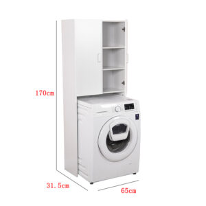 Mobile per lavatrice bianco lollo DIM 65x31,5x170cm