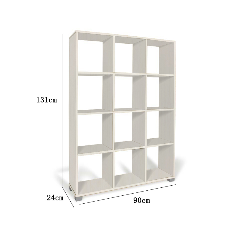 Libreria,2 colori 90x24x131cm