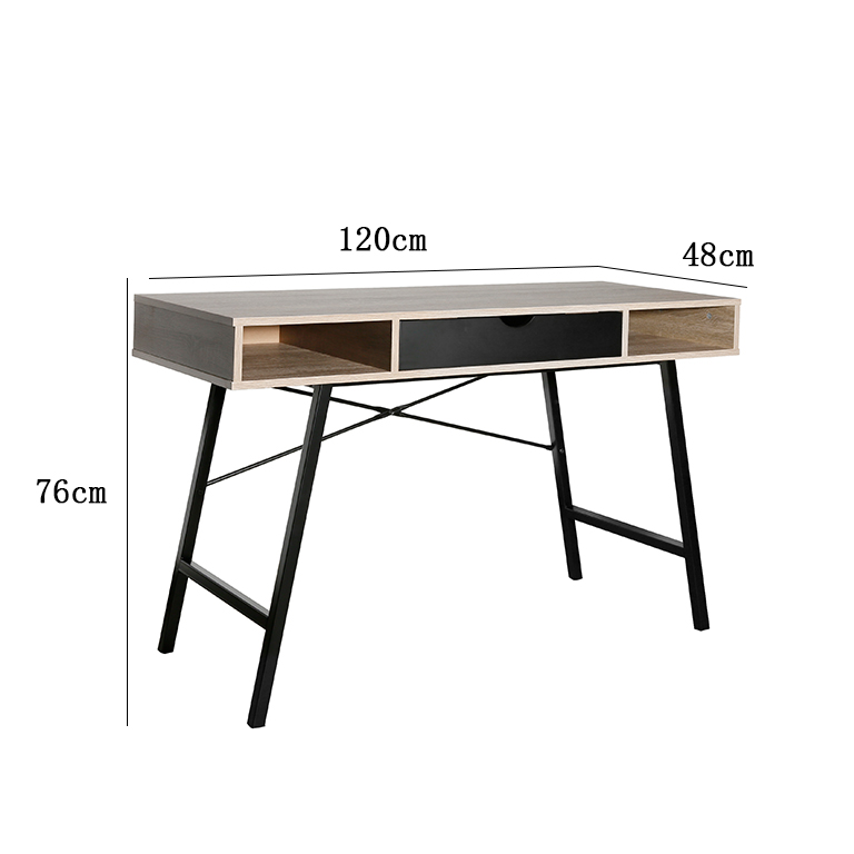 Scrivania GISELE 120x48x76, 2 colori