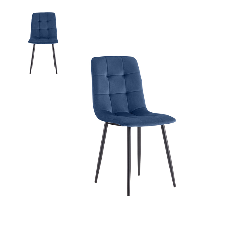 Sedia Daniela 55x45x84 cm 2 colori disponibili ideale per sala pranzo uffici